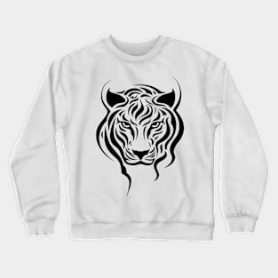 Tiger Animal Freedom World Wildlife Wonder Vector Graphic Crewneck Sweatshirt